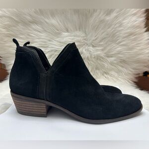 Sam Edelman Size 7.5 Women’s Patrick Suede Booties Black